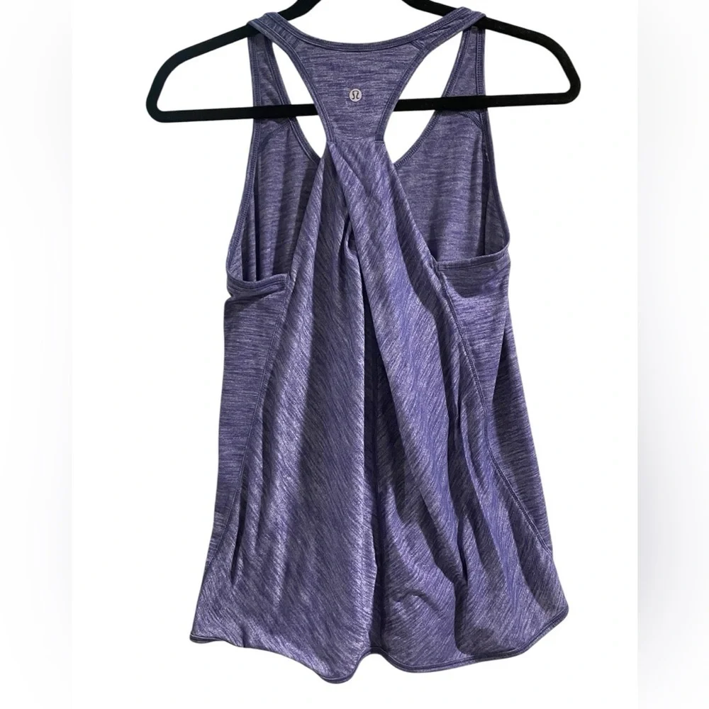 Lululemon Indigo Purple Racerback Tank Top Size 4